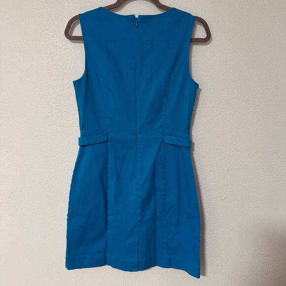 Banana Republic Women's Blue Sleeveless Dress Size 6 Petite - Picture 11 of 13